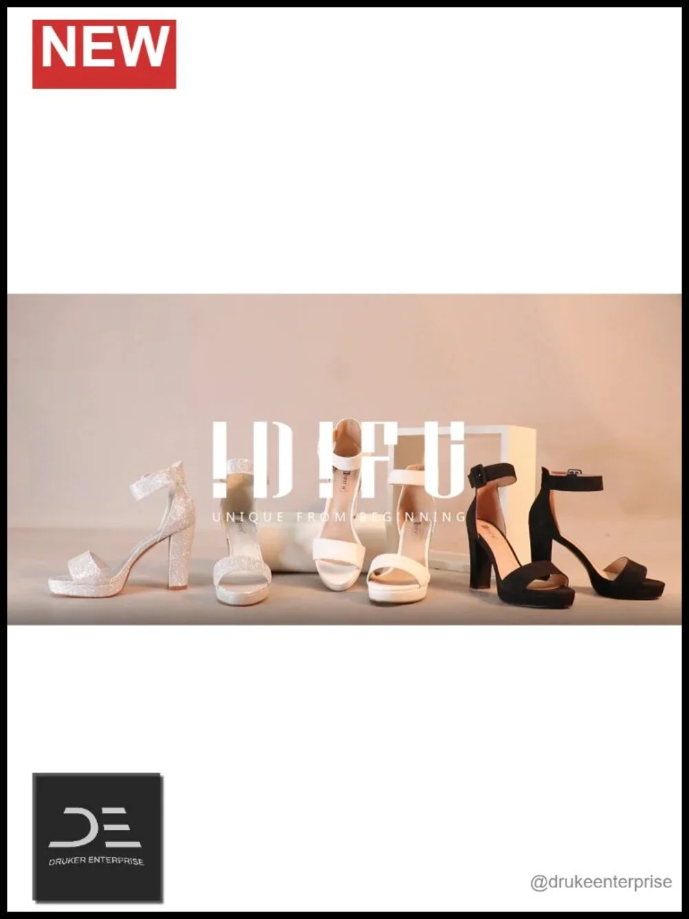 Chunky Block Heel Platform Sandals Ankle Strap Women's